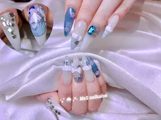 ネイル MxS Nail(長さだし/フィルイン/マグネット/韓国ネイル/ワンホンネイル/ワンカラー)所属・MxS リィリィのネイルデザイン