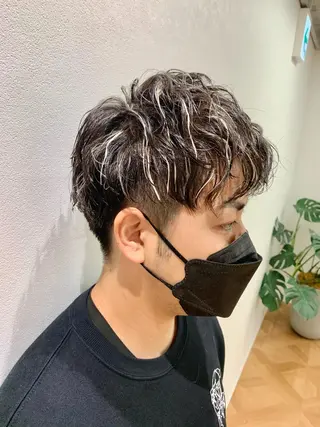 カラー パーマ メンズ 【メンズ特化美容師】 山﨑　凌のヘアスタイル
