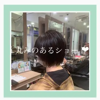 ショート ショート、ボブ/ 川鍋薫のヘアスタイル