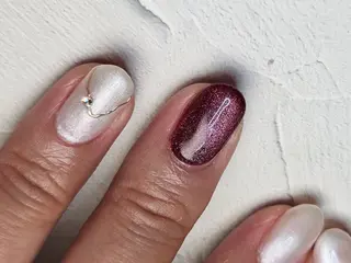 ネイル ラヴィアン ローズのネイルデザイン