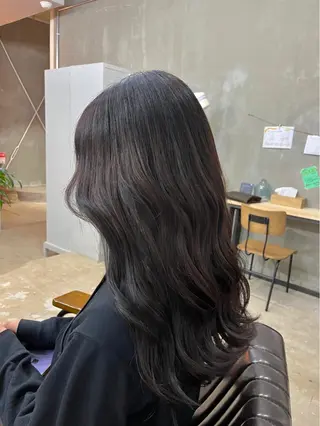ロング 坂本 かのんのヘアスタイル