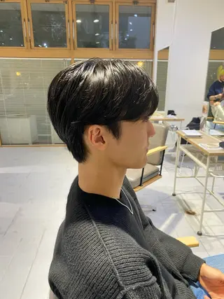 ショート パーマ メンズ 🇰🇷韓国風カット 🇰🇷　鈴木海斗のヘアスタイル