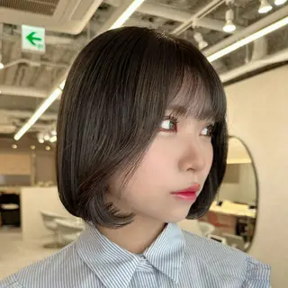 ショート 新宿/韓国レイヤー/ 髪質改善/佐藤航のヘアスタイル