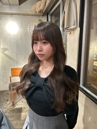 ロング カラー Friista color所属・moe🎀 梅田美容室のヘアスタイル