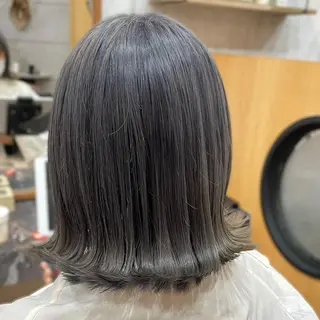 ミディアム カラー ACTION心斎橋店 Lisaのヘアスタイル