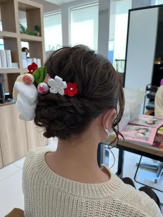 ヘアアレンジ ルクール柏崎店　大倉 日和のヘアスタイル