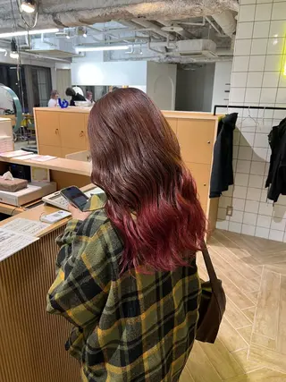 ロング カラー ベージュカラー 新潟/万代/井上佑のヘアスタイル