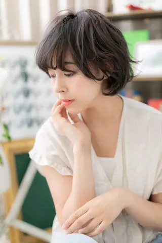 ショート カラー パーマ ✨限定!パーマお得✨ 佐藤優斗のヘアスタイル