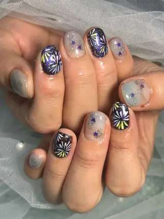 ネイル 金森 真以のネイルデザイン