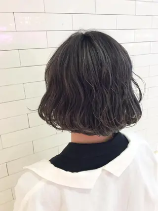 ショート カラー レイヤーカット× 髪質改善たもりのヘアスタイル