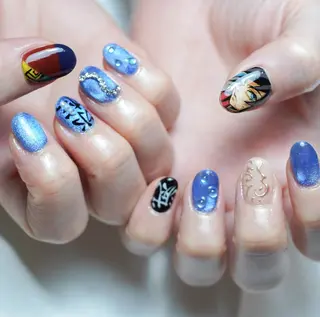 ショート Re nail所属・Re nailのネイルデザイン