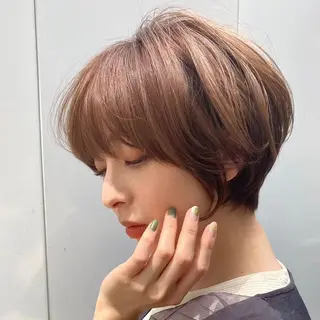 ショート カラー 🍎ハイトーンカラー /MANA🍎のヘアスタイル