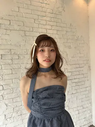 セミロング ロジェブルー 川合【和泉中央】のヘアスタイル