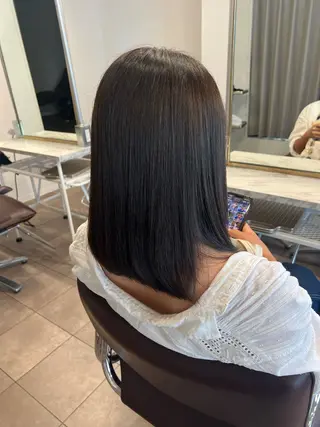 カラー 🩵hana🩵 🩵ショート🌻ボブのヘアスタイル