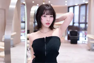 ミディアム カラー 渋谷／透明感カラー kuttiのヘアスタイル