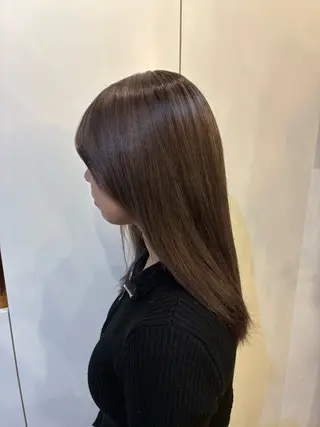 セミロング カラー aen parlor所属・💐レイヤー/透明感 /りゅーき💐のヘアスタイル