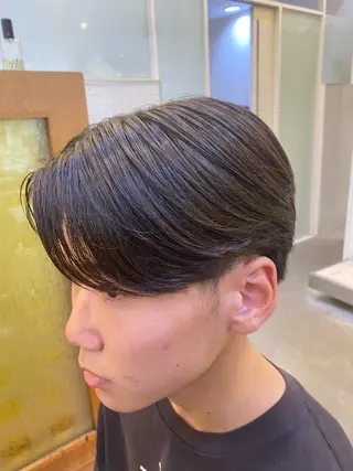 メンズ Men's/センタｰ 分け/マッシュ/海里のヘアスタイル