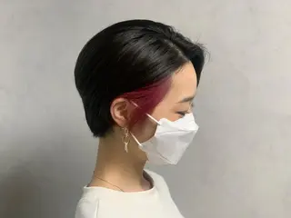 ショート カラー MIKOTO/マンツ ーマン/髪質改善🤎のヘアスタイル