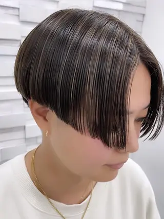 ミディアム カラー パーマ マツエク・マツパ ネイル アイブロウ yelm ［official］のヘアスタイル