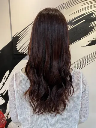 ロング カラー 埼玉久喜/ハイトーン デザインカラーRYOのヘアスタイル