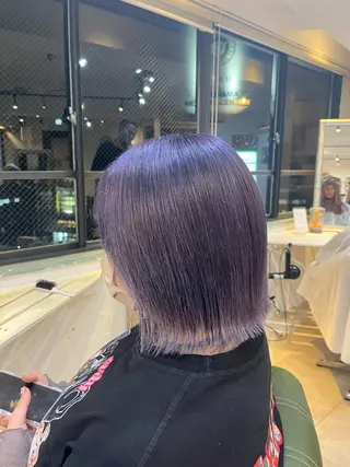 ミディアム カラー 💛ハイトーン💛 りむのヘアスタイル