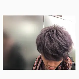 ショート カラー メンズ MODE K's松原 YUMIのヘアスタイル