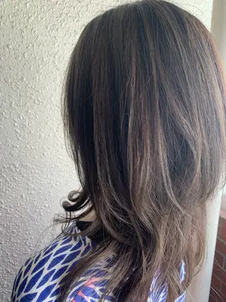 ミディアム 前井 正人のヘアスタイル