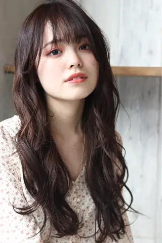 ロング カラー L'aube by luclu所属・笠谷 正之のヘアスタイル