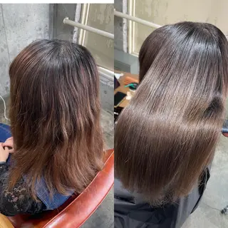 ロング 🌈髪質改善💕 縮毛矯正✨青木まで✨のヘアスタイル