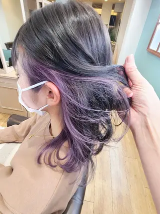 ロング 小平 昌宏のヘアスタイル