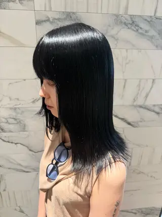 ミディアム ねいろ/ カラーモデル募集中のヘアスタイル