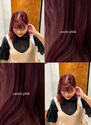 カラー おぐり ゆづきのヘアスタイル