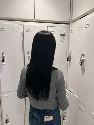 ロング カラー MIKU🌧️ カラーモデル募集中のヘアスタイル