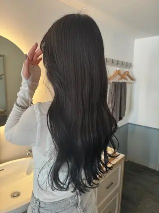 ロング 透明感カラー/艶髪 💎🐇uraraのヘアスタイル