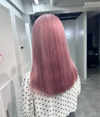 ロング カラー ミルクティーベージュ 💫HARUTOのヘアスタイル