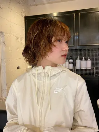 ショート カラー レディースカット🎀 NANAHAのヘアスタイル