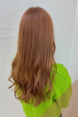 ロング カラー 菊地 紗矢のヘアスタイル