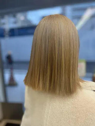 ミディアム カラー Crescere所属・小島 凜のヘアスタイル