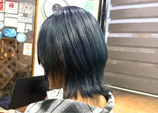 ミディアム イシイ ハルナ 🤍のヘアスタイル