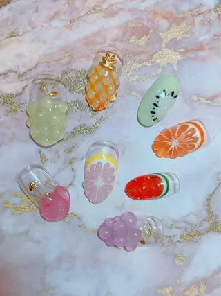 ネイル f'bloom L’ecrinのネイルデザイン