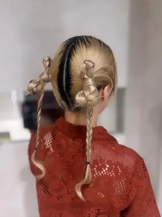 ロング ヘアアレンジ アレンジ/オタク /𝐌𝐢𝐤𝐮のヘアスタイル