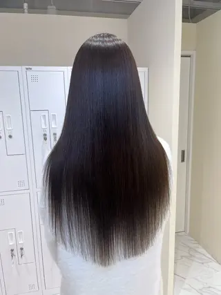 ロング 髪質改善縮毛矯正🫧 村上蒼生のヘアスタイル