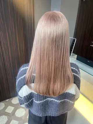 セミロング JILL 橋本菜希のヘアスタイル