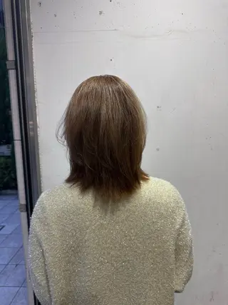 ミディアム 大庭 梨子のヘアスタイル