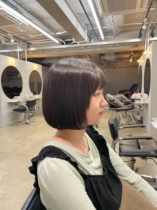 ショート アライ レンカのヘアスタイル