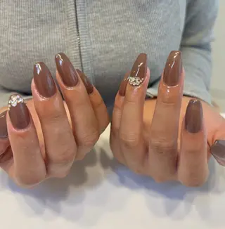 ネイル ️🩵Merci Miyu 南堀江️のネイルデザイン