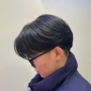 ショート パーマ メンズ カルマ・ニュアンス パーマ　須田龍世のヘアスタイル