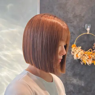 ミディアム カラー ♥️ボブ/ショート/ ♥️minamiのヘアスタイル
