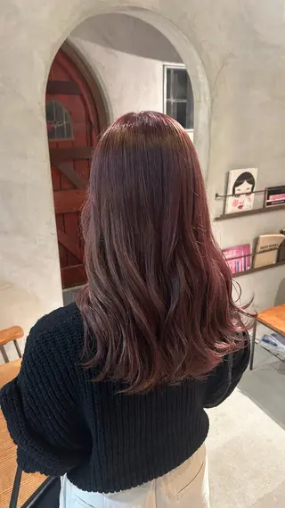 カラー hair musée 井田店所属・時森 咲良のヘアスタイル