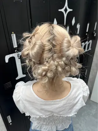 セミロング ヘアアレンジ limitみづき🌙 髪質改善/カラーのヘアスタイル